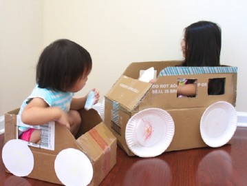 7 DIY Cardboard Ideas For Kids